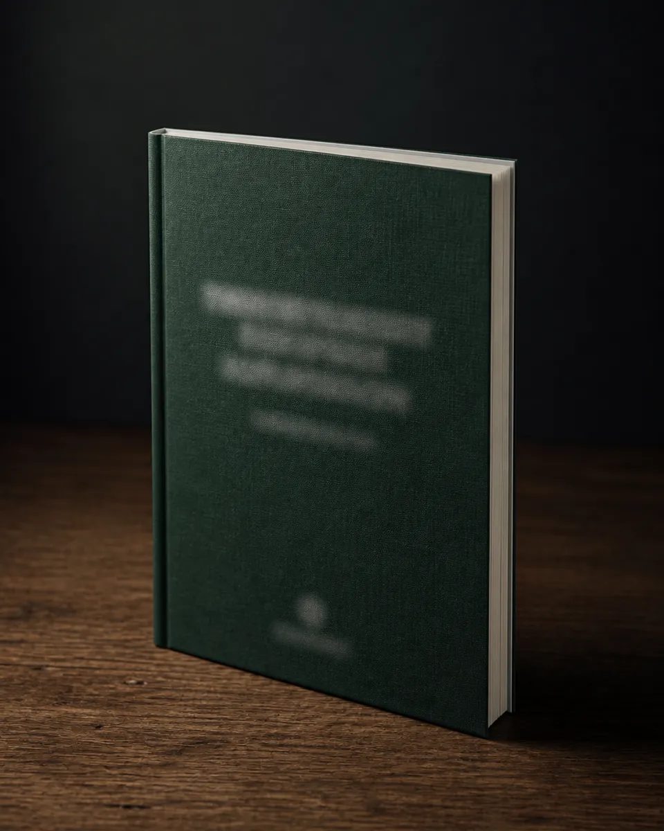 Paperback mit flaschengrünem Feinkarton-Einband